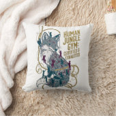 Human Jungle Gym Fox Tee | Certified & Exhausted クッション (ブランケット)