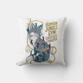 Human Jungle Gym Fox Tee | Certified & Exhausted クッション (正面)