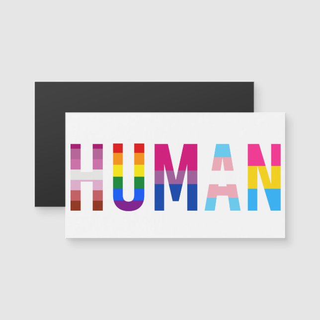 HUMAN LGBT国旗ゲイプライド月トランスジェンダー (正面/裏面)