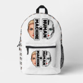 HUMAN × MACHINE プリントバックパック (正面)