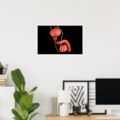 Human Male Reproductive System 1 ポスター (ホームオフィス)