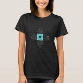 Human Memory Circuit Digital Brain Artificial Inte Tシャツ (正面)
