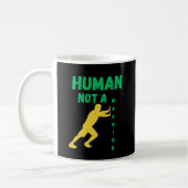 Human Not a Machine for Modern Thinkers  コーヒーマグカップ (左)