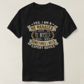 Human Resource Manager I Men Women Gift I HR Manag Tシャツ (デザイン正面)