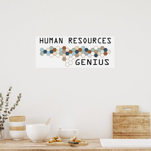 Human Resources Genius ポスター (キッチン)