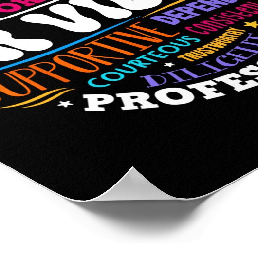 Human Resources Hr Vibes Analyst Employee Apprecia ポスター (角)