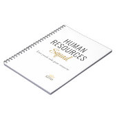 Human Resources Squad – Personalized Notebook ノートブック (左側)
