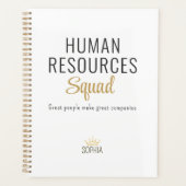 Human Resources Squad – Personalized Planner プランナー手帳 (正面)