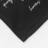 Human Skeleton Anatomy Christmas Medical Student X フリースブランケット (角)