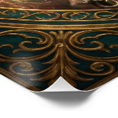 Human Soul Cat – Glossy Fantasy Poster ポスター (コーナー)