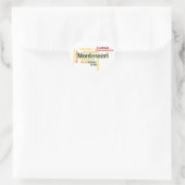 Human Tendenses Word Art Version 1 ハートシール (バッグ)