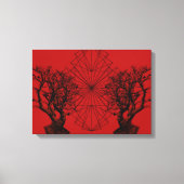 human tree キャンバスプリント (正面)