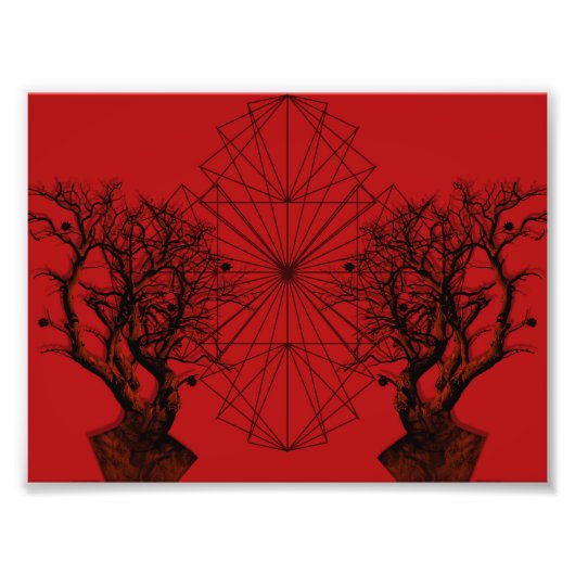 human tree フォトプリント            (正面)