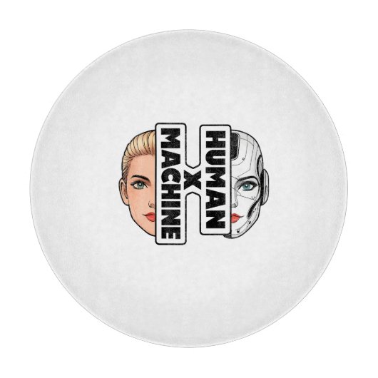 HUMAN x MACHINE カッティングボード (正面)