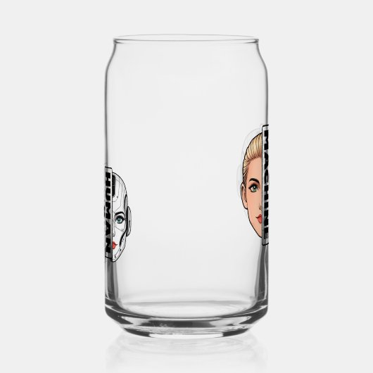 HUMAN x MACHINE ガラス缶 (右)