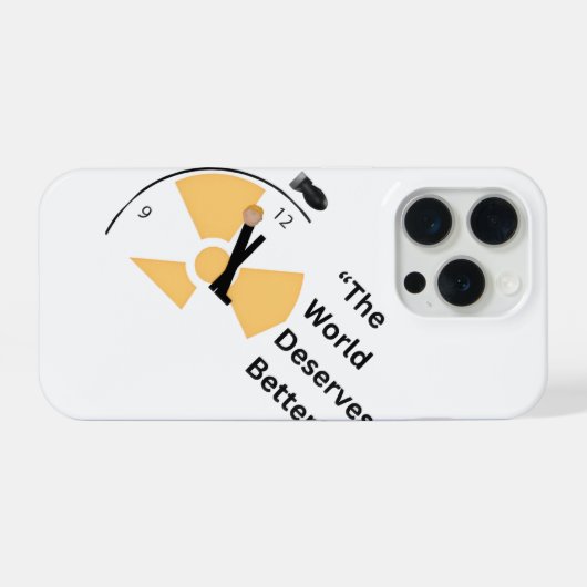 Humanity First – Modern Political Art iPhone Case iPhoneケース (裏面横)