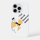 Humanity First – Modern Political Art iPhone Case iPhoneケース (裏面)