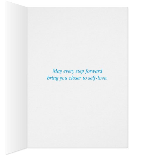 Humanity Is the Path Greeting Card (内側 (右))