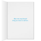 Humanity Is the Path Greeting Card (内側 (右))