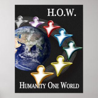 Humanity One Worldポスター ポスター