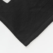 Humanity Versus Insanity Distressed American Flag  フリースブランケット (角)