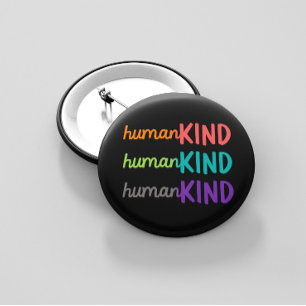 HumanKINDボタン 缶バッジ
