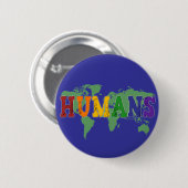 Humans (ゲイ) Bボタン 缶バッジ (正面&裏面)