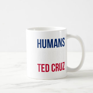 Humans Against Ted Cruz -テキサス州国旗 コーヒーマグカップ