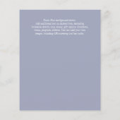 Humans Are – 写真婚約したパーティの招待状 (裏面)