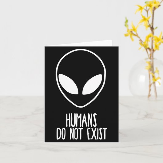 Humans Dont Exist  カード (黄色い花)