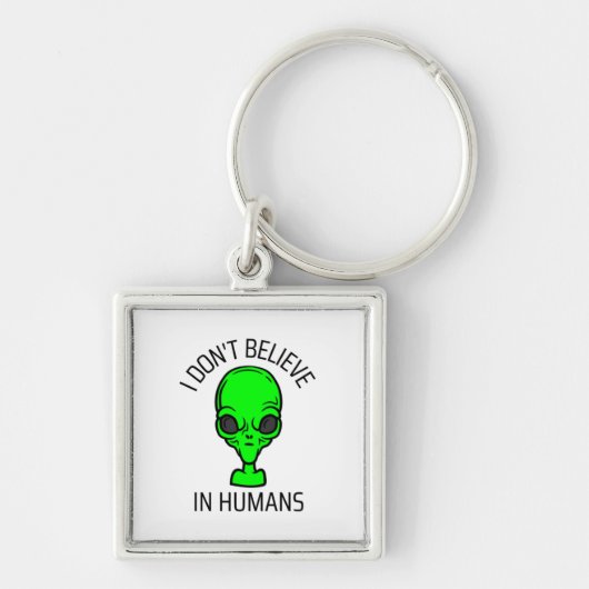 Humans Keychain信じにない キーホルダー (正面)