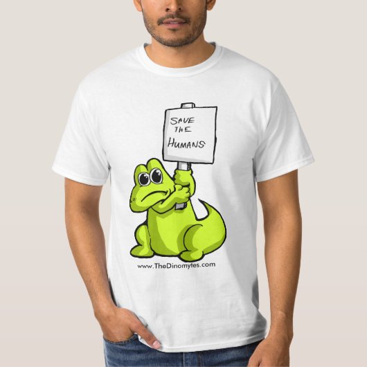 Humasを救って下さい Tシャツ (正面)