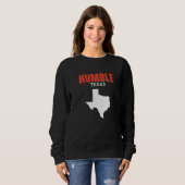 Humble Texas USA State America Travel Texas スウェットシャツ (正面フル)