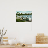 Humboldt Park, Buffalo, NYヴィンテージ ポスター (キッチン)