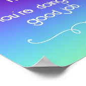 Humening is懸命高揚ポスター ポスター (角)