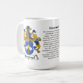 Hummelは、起源、意味および頂上示します コーヒーマグカップ (正面左)