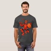 Hummer Basketball / Basketball player Hummer T-Shi Tシャツ (正面フル)