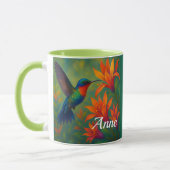 Humming bird coffee Mug マグカップ (左)