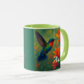 Humming bird coffee Mug マグカップ (正面右)