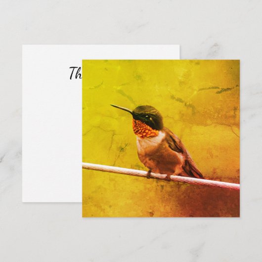 Hummingbirdありがとう (正面/裏面)