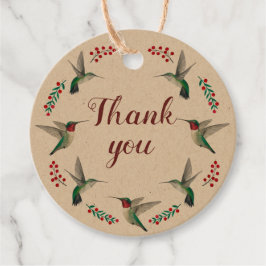 Hummingbirdありがとう フェイバータグ