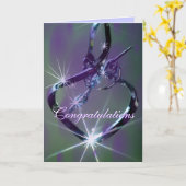 Hummingbirdおめでとう – または任意の激怒 カード (黄色い花)