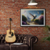 Hummingbirdがフライトポスターを撮影 ポスター