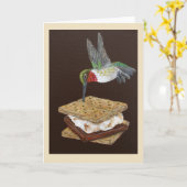 hummingbirdなどのコンテンツカード カード (黄色い花)