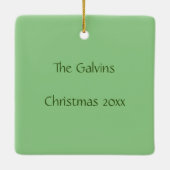 Hummingbirdカップル飛んでいるの名前 セラミックオーナメント (裏面)