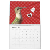 Hummingbirdカレンダー2016 – 必要に応じて年を変更 カレンダー (2月 2027)