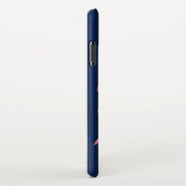 Hummingbirdパーソナライズされたフローラの名前の追加 iPhoneケース (右側)