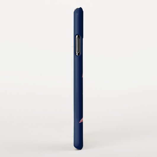 Hummingbirdパーソナライズされたフローラの名前の追加 iPhoneケース (右側)