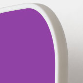 Hummingbirdパープルピックボールパドルのパーソナライズ ピックルボールラケット (左詳細)