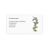 Hummingbirdラベル(a272) ラベル (正面)